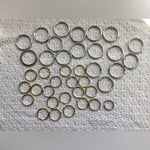 Medium and Large Split Rings